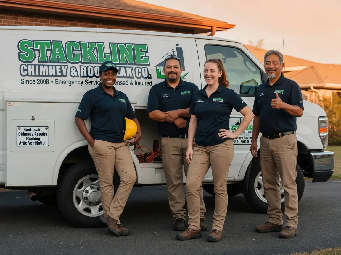 Chimney flashing repair company in Starkville, MS